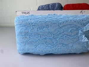 Blondekant - lyseblå, 9 cm