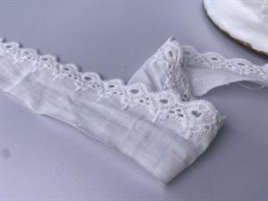 Broderi anglaise bånd - hvid, 35 mm