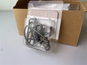 Taske accessories - karabinhage, regulator og d-ringe, gunmetal