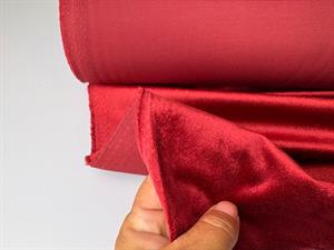 Møbel / deko velour - flot bordeaux