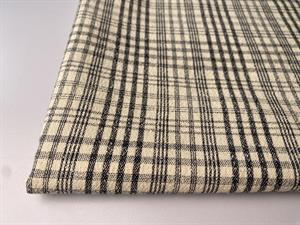 Fastvævet bomuld - luksus struktur med fine tern