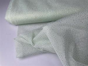 Tyl - lys mint med glimmer