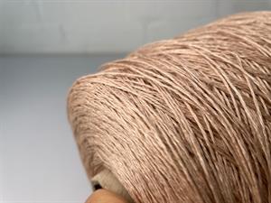 Hørgarn - lækker lys peach, hel cone