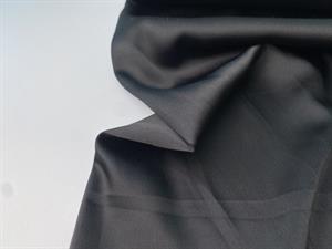 Fastvævet satin - sort