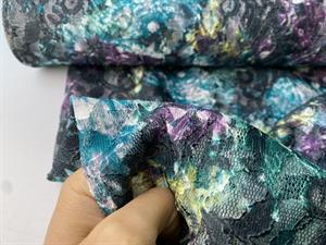 Blonde - yndige blomstermotiver i flotte dybe farver