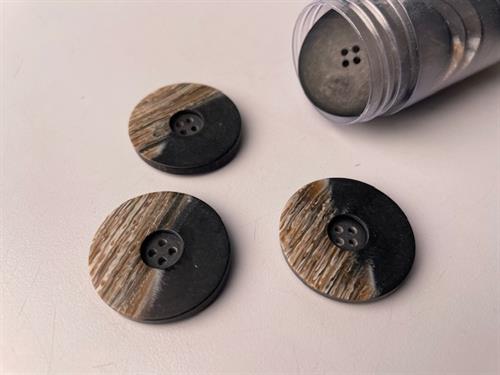 Knap - flot rustik, 30 mm