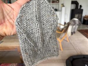 Donegal - grey meleret Kilcarra tweed, ca 900 g