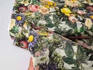Patchwork stof - lively flowers