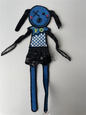 Symærke - broderet figur 