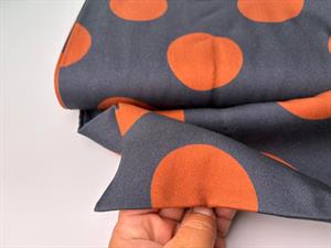 Twillvævet viscose - Light & Lush, store lækre prikker