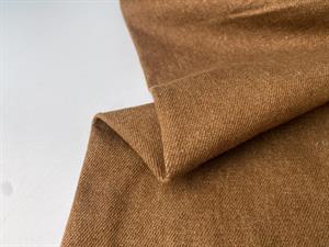 Twillvævet denim - unicolour chestnut