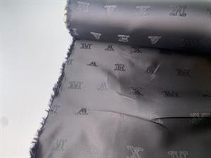 Viscose foer - eksklusiv skrift på sort bund