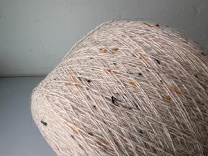 Lambswool - beige med nister, 100 gram