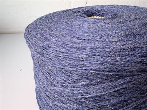 British wool - smuk levende tone, melange denim, 100 gram