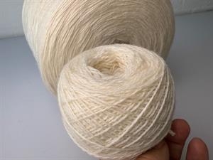 British wool - smuk levende tone, offwhite, 100 gram