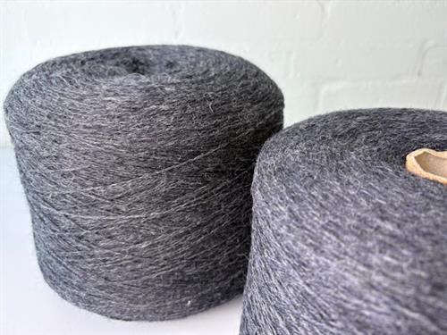 British wool - smuk levende tone, charcoal antra, 100 gram