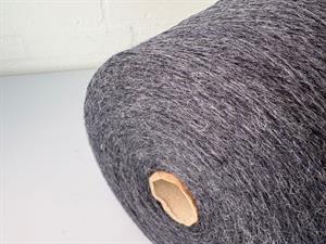 British wool - smuk levende tone, charcoal steel, 100 gram