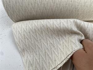 Deko canvas med hør - jacquard ameglia no. 1, 280 cm bred