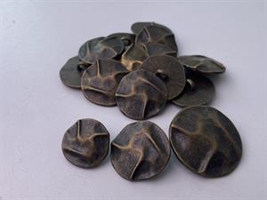 Knap - wavy, 29 mm og 10 stk.