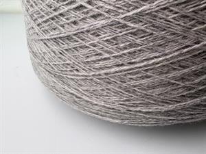 Shetlandsuld 2 trådet - Lys gråmeleret