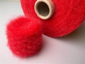 Kid mohair - coral, 25 gram