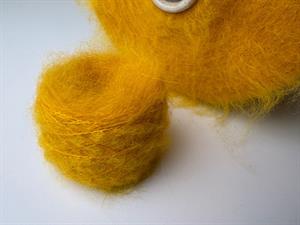 Kid mohair - kumquat,  25 gram