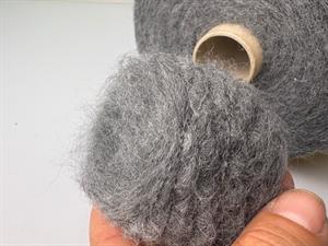 Kid mohair - dark grey, 25 gram