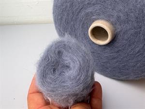 Kid mohair - bluish, 25 gram