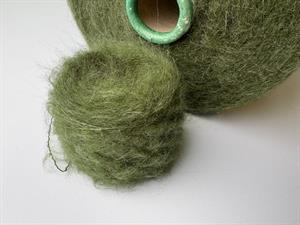 Kid mohair - olive, 25 gram