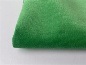 Vævet bomuldsvelour - grass green