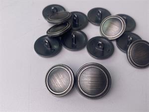 Knap - metal, 20 mm og 10 stk.