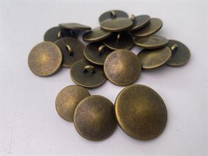 Knap - metal, 22 mm og 10 stk.