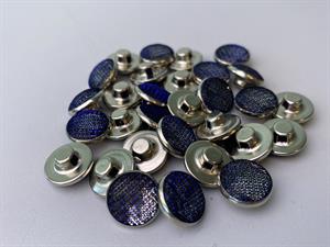 Knap - metal, 12 mm og 10 stk.