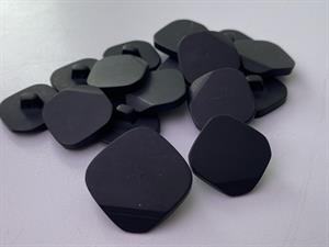 Knap - plastik, 25 mm og 10 stk.