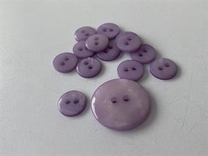 Knap - plastik, 22 mm og 10 stk.