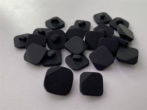 Knap - plastik, 17 mm og 10 stk.