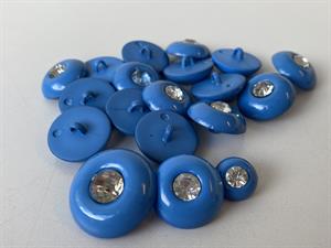 Knap - plastik, 27 mm og 10 stk.