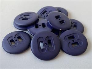 Knap - plastik, 27 mm og 10 stk.