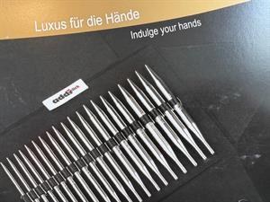 Addi click strikkepindesæt - lange spidser, helt sæt incl. diverse xtra tilbehør