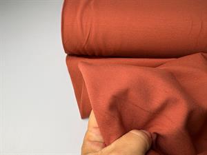 Bomuldsjersey - mat marsala 