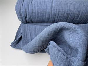 Dobbelt gauze - dove blue