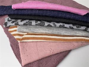 Undertøjsuld - engros pakke med 10 forskellige undertøjsuld / uldjersey