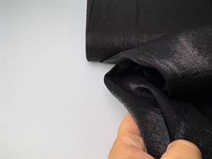 Fastvævet viscose - smuk changerende sort