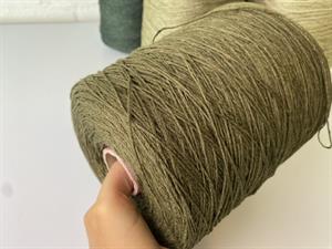 Catenella hørgarn - fintrådet og kædespundet i army, hel cone