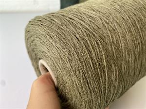 Catenella hørgarn - fintrådet og kædespundet i salvia, hel cone