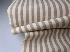 Strofinaccio - hørblanding med garnfarvede striber og tern