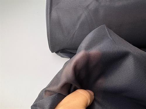 Strækfoer/ industrifoer - sort og semitransparent