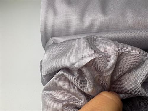 Strækfoer/ industrifoer - silvergrey og semitransparent