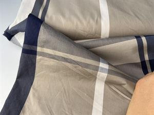 Fastvævet bomuld - store og flotte tern