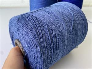 Catenella hørgarn - fintrådet og kædespundet i jeans, hel cone